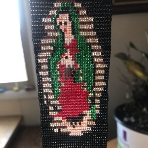 Virgen de Guadalupe Otomi Bracelet